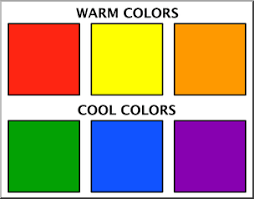 clip art color chart 1 warm cool color i abcteach com