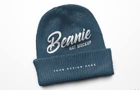 Beanie Winter Hat Mockup In 2020 Beanie Winter Hats Custom Made Hoodies