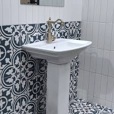 They're made from ceramic, and can be used to transform the wall spaces in your bat. Shadow Navy Blue Feature Tile Western Distributors