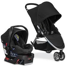 Carrinho De Bebe Britax B Agile B Safe Travel System 2016 Black Imports Baby