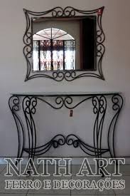 Aparador De Ferro Forjado De Alta Resistencia Feito Artesanalmente Com Tratamento Anti Ferruge Aparador De Ferro Decoracao De Ferro Decoracao Vintage Para Casa