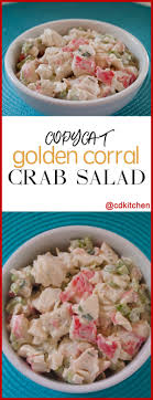 It's perfect when friends come over for dinner, for sunday lunch with your loved ones and even for a. Copycat Golden Corral Crab Salad Recipe Cdkitchen Com