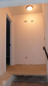 Since carbon monoxide is less dense than air, it tends to rise. Textured Hallway W New Light Smoke Detector Carbon Monoxide Detector Framed Bathroom Mirror Bathroom Mirror Remodel