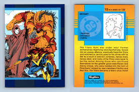Phantasm / Wilderbeest / Pantha #12 DC Cosmic Teams 1993 Skybox Trading Card