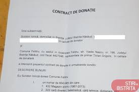 Model de contract de donatie. Un Gest Mic O FaptÄ Mare Èi A Donat Averea LiterarÄ Unei Biblioteci Comunale Peste 600 De CÄrÈi Sunt La DispoziÈia Feldrihenilor In Memoria Unui Martir Clujean Foto Stiri De Bistrita