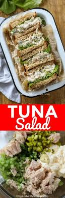 This Fresh And Easy Tuna Salad Sandwich Recipe Is One Of Our Go To Lunch Recipes It S So E Tuna Salad Recipe Easy Classic Tuna Salad Recipe Classic Tuna Salad