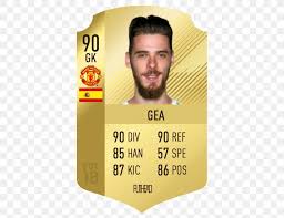 One player from every premier league club who deserves a downgraded rating. David De Gea Fifa 18 Manchester United F C Premier League Uefa Team Of The Year Png