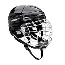 amazon com bauer senior ims 5 0 ice hockey helmet combo