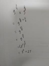 Hasil Dari 9 Pangkat 3 4 9 Pangkat 6 8 Berapa Brainly Co Id