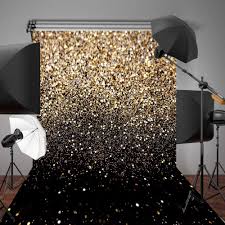 Black And Gold Glitter 5x7ft 7x5ft Wedding Photography Vinyl Fabric Backdrop Background Glitter Black Gold Dots Gold Glitter Photo Studio Props Christmas Walmart Com In 2020 Backdrops Backgrounds Fabric Backdrop Black Gold Party