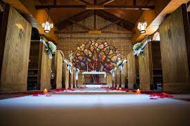 Garden Chapel Wedding Setup Chapel Wedding Chapel Wedding Set Up