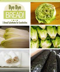 5 Foods You Can Substitute For Bread Carb Free Recipes Food Substitutions Easy Healthy Recipes