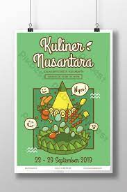 Scopri ricette, idee per la casa, consigli di stile e altre idee da provare. Festival Kuliner Nusantara Cute Food Poster Ai Free Download Pikbest