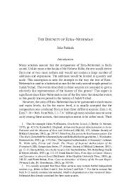 Letters may be in upper case or lower case or a combination of upper and lower case. Pdf The Disunity Of Ezra Nehemiah Juha Pakkala Academia Edu
