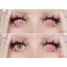 Pink and green leaves delicate floral birthday animated square invitation. Anime Sparkle Pink Contact Lenses By Kleinerpixel Pre Order Uniqso