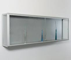 Breite Wandvitrine Wandvitrinen Vitrine Glasvitrine