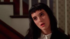 She played the part of lydia deetz in beetlejuice. Lydia Deetz Tumblr Winona Ryder Winona Ryder Beetlejuice Winona Ryder Movies