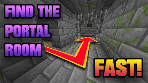 A mineshaftgenerated inside a stronghold library. How To Find The Portal Room Fast A Minecraft Guide Youtube