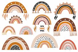 Download Boho Rainbow Svg Rainbow Clipart Cute Rainbow Clip Art Etsy In 2021 Rainbow Clipart Modern Rainbow Boho Rainbow