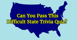 Trivia quizzes are a great way to work out your brain, maybe even learn something new. Can You Pass This Difficult State Trivia Quiz All About States