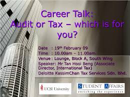 Check spelling or type a new query. Ppt Career Talk Audit Or Tax Which Is For You Powerpoint Presentation Id 3542543
