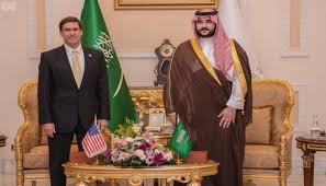 محمد بن سلمان بن عبد العزيز آل سعود (15 ذو الحجة 1405 هـ / 31 أغسطس 1985م)، ولي عهد السعودية، ونائب رئيس مجلس الوزراء إضافة لكونه وزير الدفاع. Ø®Ø§Ù„Ø¯ Ø¨Ù† Ø³Ù„Ù…Ø§Ù† ÙˆÙˆØ²ÙŠØ± Ø§Ù„Ø¯ÙØ§Ø¹ Ø§Ù„Ø£Ù…Ø±ÙŠÙƒÙŠ ÙŠØ¨Ø­Ø«Ø§Ù† Ø³Ø¨Ù„ Ø§Ù„ØªØ¹Ø§ÙˆÙ† Ø§Ù„Ø¹Ø³ÙƒØ±ÙŠ