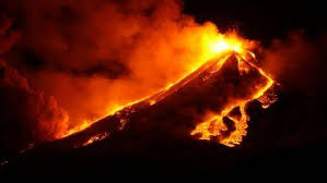 Mount etna, europe's most active volcano, is seen from the side of a road as it spews lava during an eruption in the early hours of thursday, march 16, 2017. Mount Etna Volcano In Italy Erupts Spewing Out Hot Lava And Ash Pics And Videos Of Red Lava Streams From Europe S Largest Active Volcano Look Spectacularly Scary Latestly