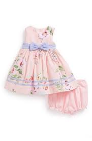 Laura Ashley Floral Print Dress Bloomers Baby Girls Available At Nordstrom Awww Baby Girl Dresses Baby Girl Dress Kids Outfits