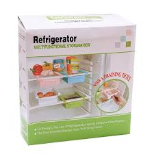 This holder can take in several amounts of stuff and comes with a good bearing capacity that allows you to sort things. Fridge Multifunctional Storage Box Shopee Malaysia