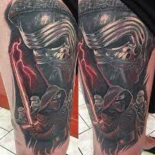 The term sith tattoo referred to a number of different types of body markings that were used by followers of the dark side order and its factions. Illustrativer Stil Farbiges Tattoo Von Star Wars Neue Episode Sith Tattooimages Biz