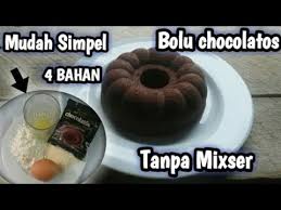 Indonesian recipes bolu kukus pandan. Bolu Kukus Chocolatos Lembut Mudah Simple Hanya 1 Telur Tanpa Mixer Youtube