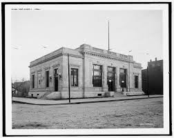 Post Office In Ann Arbor Mich Circa 1910 The Old Post Office In Westfield Mass Looks Much Like This Canvas Art Prints American Architecture Post Office