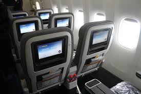 This premium economy class cabin doesn't seem very premium, does it? Images From Lufthansa Premium Economy Frankfurt Washington