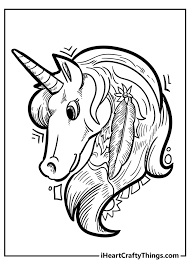 Push pack to pdf button and download pdf coloring book for free. Unicorn Coloring Pages 50 Magical Unique Designs 2021