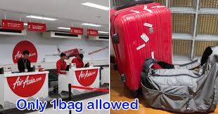 You can print and reprint your boarding pass online for up to 14 days before your flight departs as long as it's at least one hour before departure, or four hours before departure for pregnant women. Airasia Revises New Cabin Baggage Policy Due To Covid 19 Only Allows 1 Bag As Hand Carry Fomo Malaysia