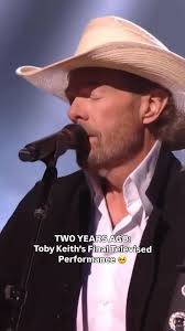 Two years ago, @tobykeith performed “Don’t Let The Old Man In” for the  People’s Choice Country Awards, in what no one knew would be final final  televised performance., Less than five months later, ...