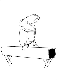 Kijk dan goed naar wat er van je gevraagd wordt. Kleurplaten En Zo Kleurplaat Van Gymnastics