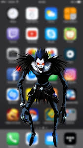Anime Death Note Iphone Wallpaper Anime Wallpapers Death note apple detailed, premium quality, magnet mounted prints on metal designed by talented artists. anime death note iphone wallpaper