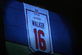 Arizona Hockey Retires Jersey Number Of Former Icecat Kelly Walker Arizona Jersey Hockey