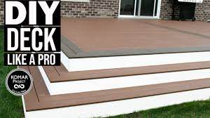 I have been installing trex decking since trex is in business, without any problems or complaints. How To Build A Deck Layout Framing And Composite Decking Guide Diy Deck Build Youtube