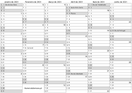 En el calendario oficial consiste casi en todo el país sólo en el viernes santo. Calendario 2021 Com Feriados E Numeros Da Semana Almanaques Online Calendario Anual Para Imprimir Download Pdf