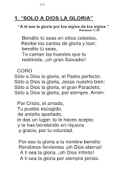 Himnario Evangelico Presbiteriano Solo A Dios La Gloria Pdf Free Download Extra Bonus Heian Nidan Pdf La Gloria Moldes De Letras Dios