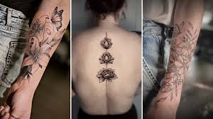 Tatouage floral: quelle fleur se faire tatouer ? quelle signification ?