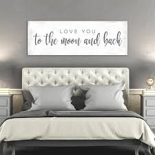 Love You To The Moon And Back Sign Etsy Bedroom Decor For Couples Couple Room Couple Bedroom