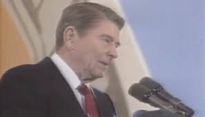 Ronald Reagan Riding His Presidential Government Issued Velociraptor