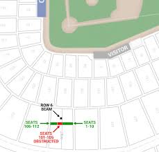 Wrigley Field Seating Chart With Rows And Seat Numbers