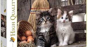 Jolis Puzzle Illustre Chats Jolis Chats Vetement Pour Chat Chaton