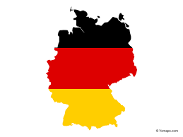 Flags and coats of arms of the world. Flag Map Of Germany Free Vector Maps Germany Map Germany Flag Map Vector