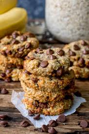 Soft, chewy & so easy to make! Banana Oat Cookies Nicky S Kitchen Sanctuary