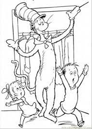 If your child loves interacting. Cat In The Hat Coloring Pages Free Free Coloring Pages For Kids Coloring Library